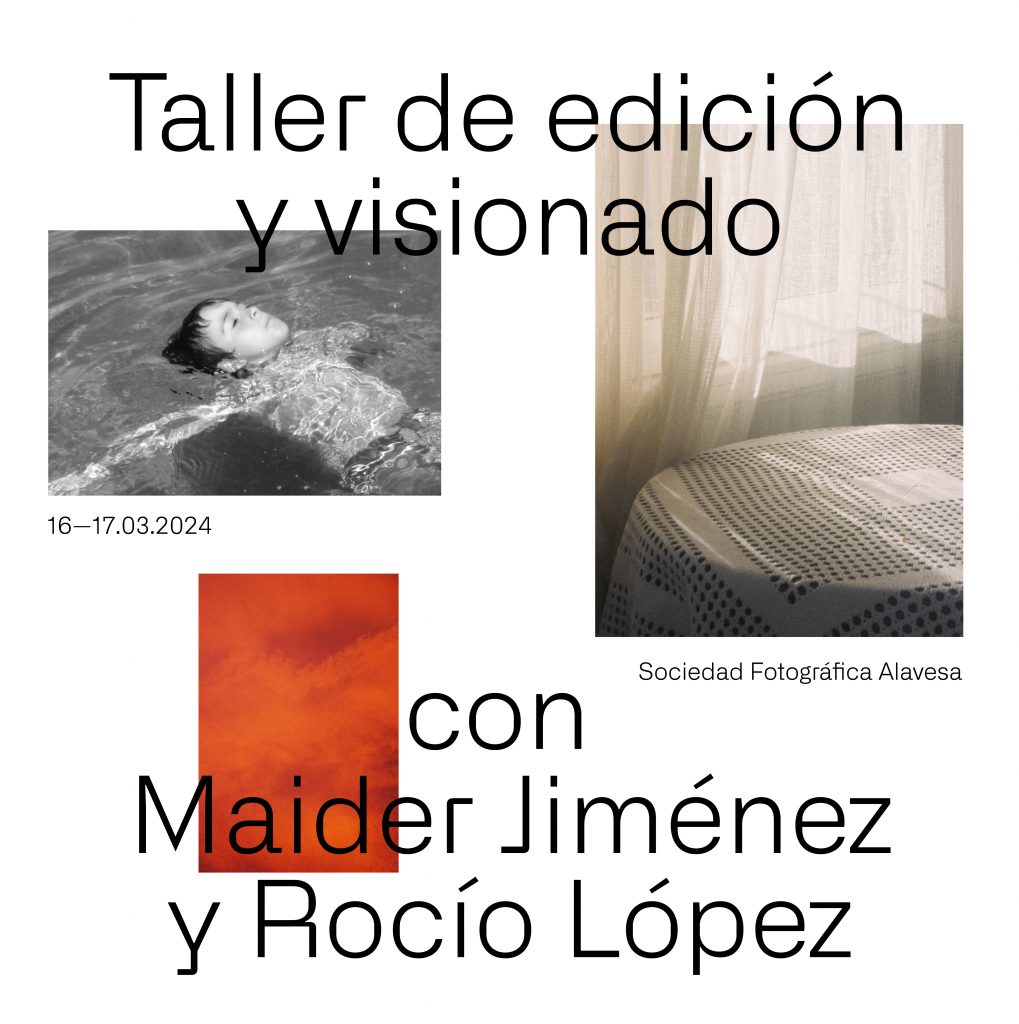 Taller de edición y visionado con Maider Jiménez y Rocío López